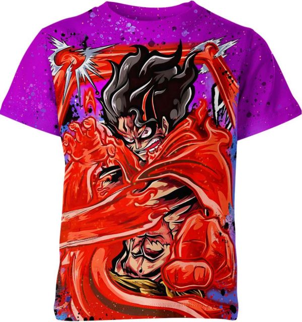 Naruto X Luffy From One Piece Shirt Jezsport.com