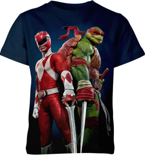 Power Ranger X Tnmt Shirt Jezsport.com