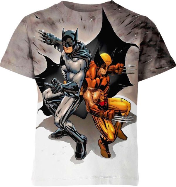 Batman X Wolverine Shirt Jezsport.com