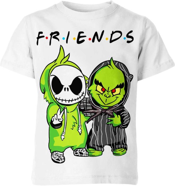 Jack Skellington X The Grinch Shirt Jezsport.com