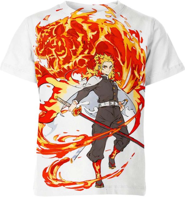 Rengoku From Demon Slayer Shirt Jezsport.com