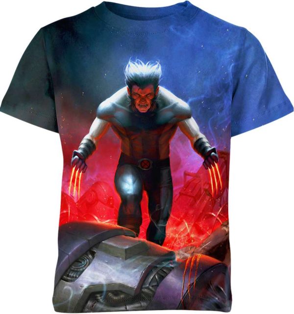 Wolverine from X-Men Shirt Jezsport.com