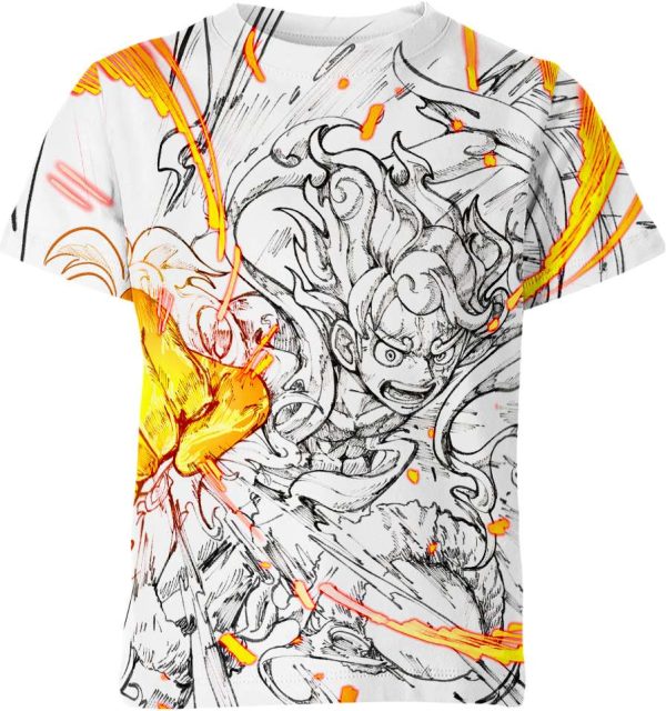 Monkey D Luffy From One Piece Shirt Jezsport.com