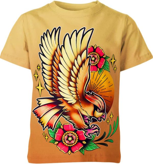 Pidgeotto From Pokemon Shirt Jezsport.com