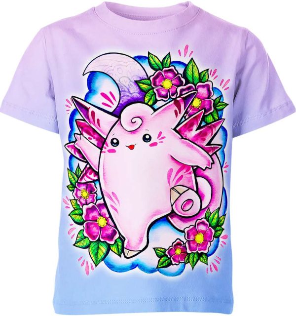 Clefable From Pokemon Shirt Jezsport.com