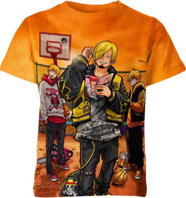 Chainsaw Man One Piece Demon Slayer Shirt Jezsport.com