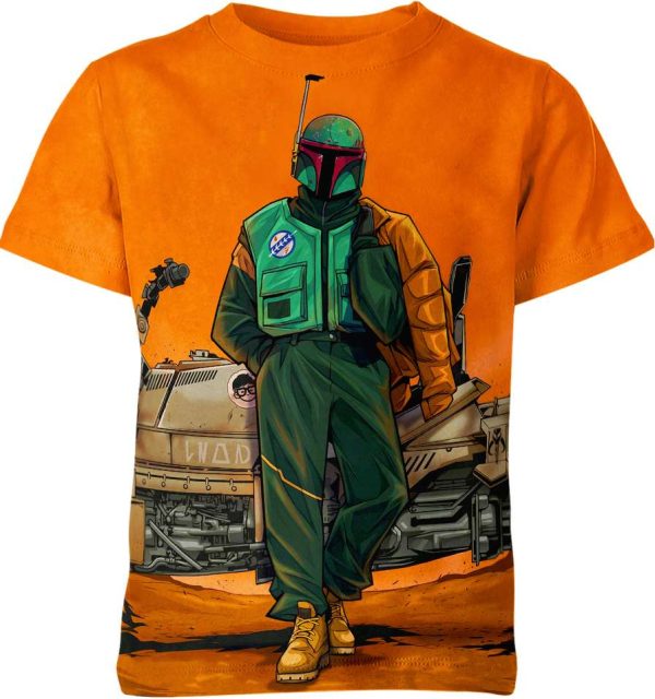 Boba Fett From Star Wars Shirt Jezsport.com