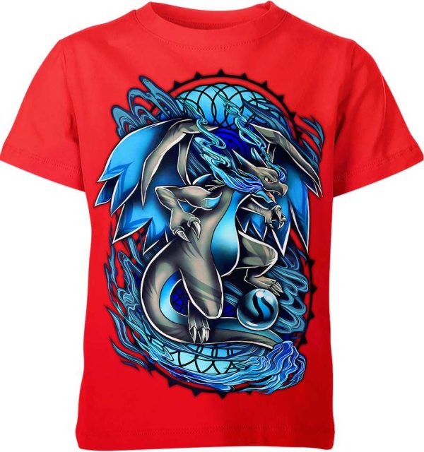 Mega Charizard From Pokemon Shirt Jezsport.com