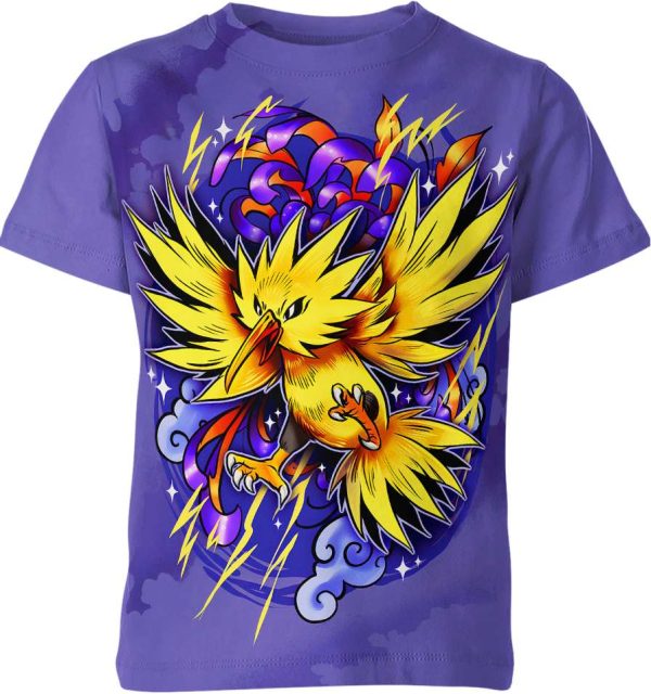 Zapdos From Pokemon Shirt Jezsport.com