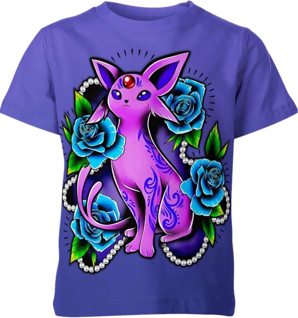 Espeon From Pokemon Shirt Jezsport.com