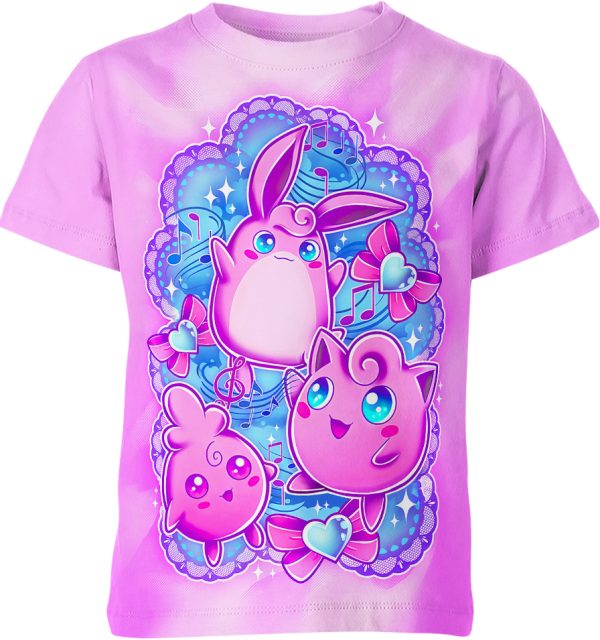 Jigglypuff From Pokemon Shirt Jezsport.com