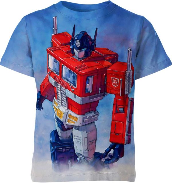 Optimus Prime From Transformers Shirt Jezsport.com