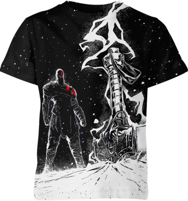 Kratos From God Of War Shirt Jezsport.com