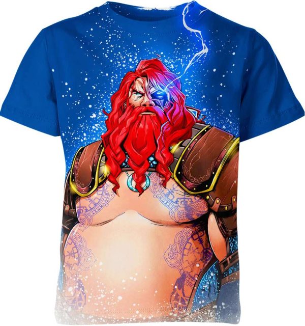 Thor Odinson From God Of War Raganarok Shirt Jezsport.com