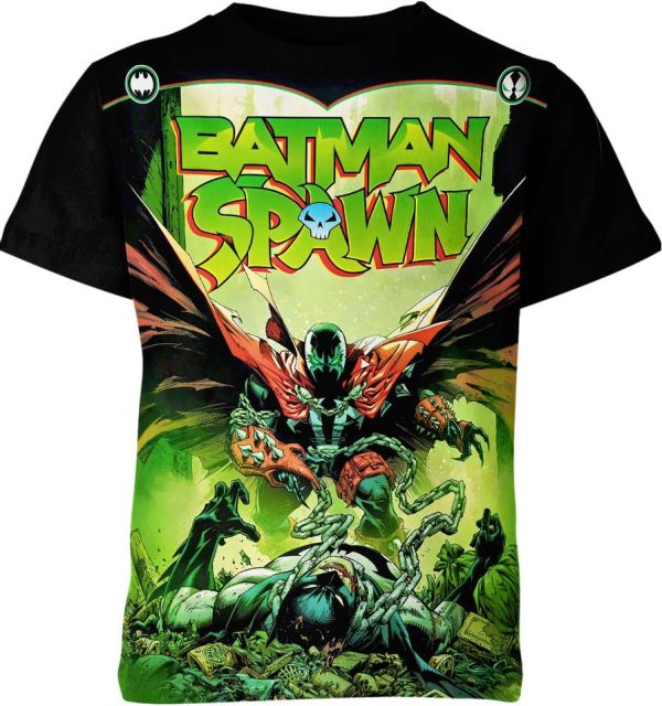 Spawn Vs Batman Shirt Jezsport.com