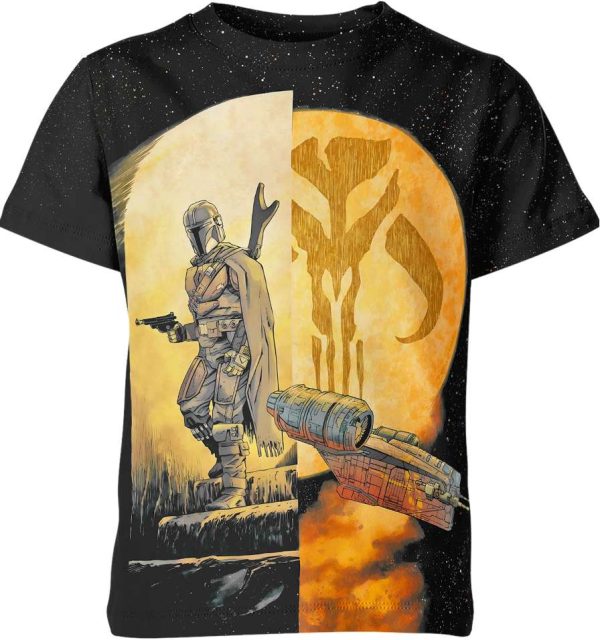 Star Wars Mandalorian Shirt Jezsport.com