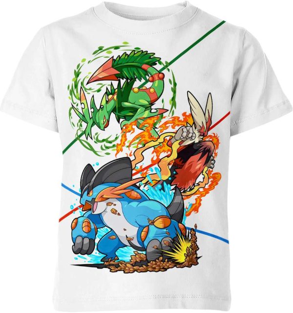 Pokemon Starters 2 Shirt Jezsport.com