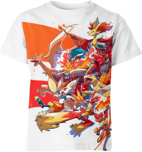 Fire Pokemon Shirt Jezsport.com