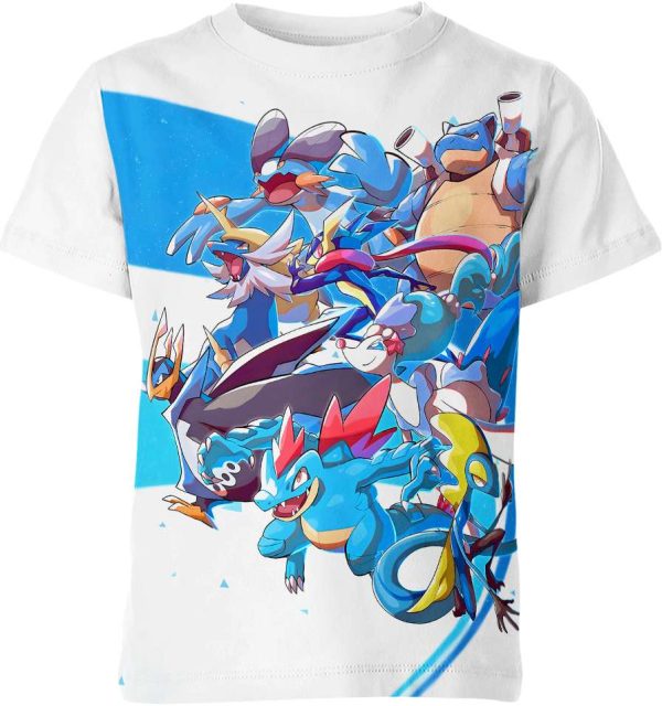 Water Pokemon Shirt Jezsport.com