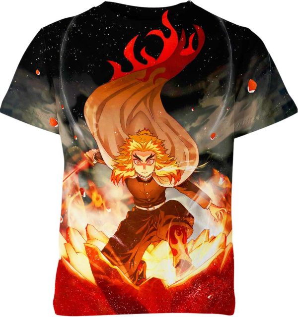 Rengoku From Demon Slayer Shirt Jezsport.com