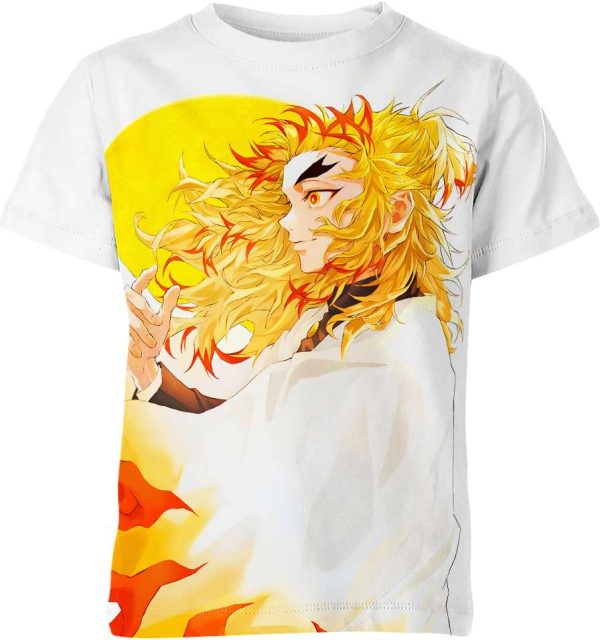 Rengoku From Demon Slayer Shirt Jezsport.com