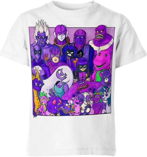 Purple Team Up Shirt Jezsport.com