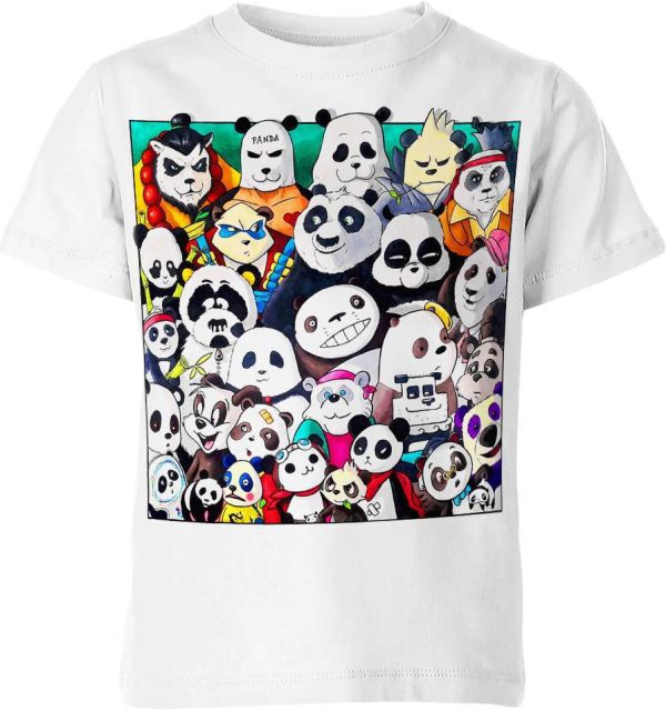 Panda Team Up Shirt Jezsport.com