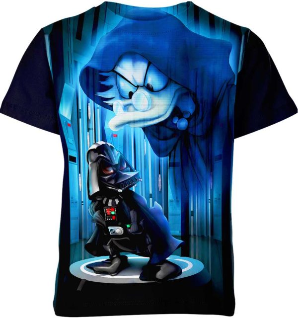 Donald Duck X Darth Vader Shirt Jezsport.com