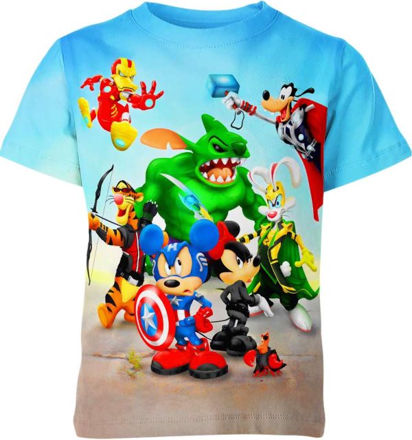 Disney X Avengers Shirt Jezsport.com