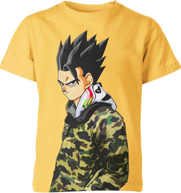 Gohan From Dragon Ball Z A Bathing Ape Shirt Jezsport.com