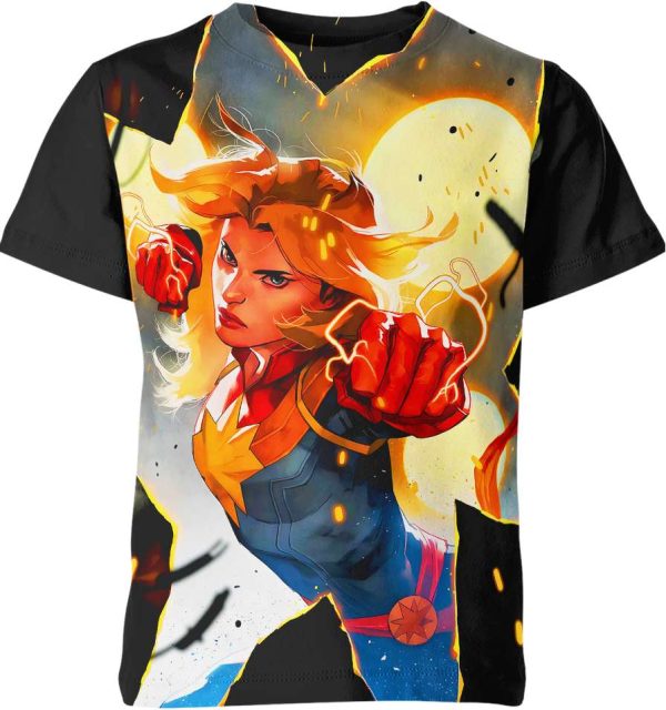 Captain Marvel Shirt Jezsport.com