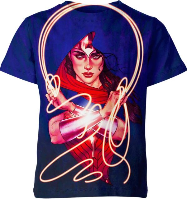 Wonder Woman Shirt, DC Comics Shirt, 3D Printing T-Shirts Jezsport.com