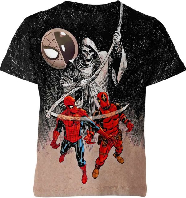 Spider Man X Deadpool Shirt Jezsport.com