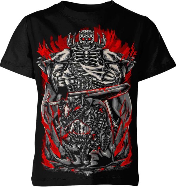 Guts And Skull Knight From Berserk Shirt Jezsport.com