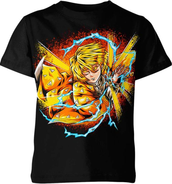 Zenitsu Agatsuma From Demon Slayer Shirt Jezsport.com