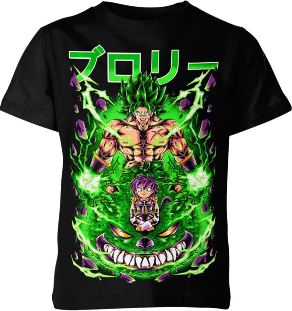 Broly From Dragon Ball Z Shirt Jezsport.com