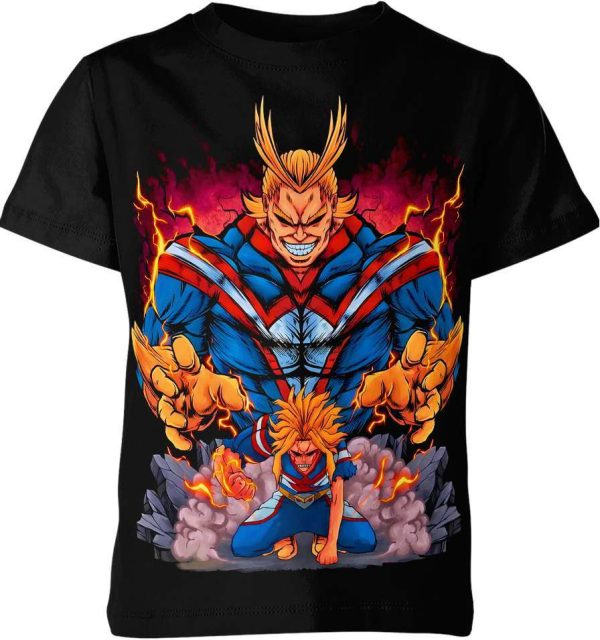 All Might From My Hero Academia Shirt Jezsport.com