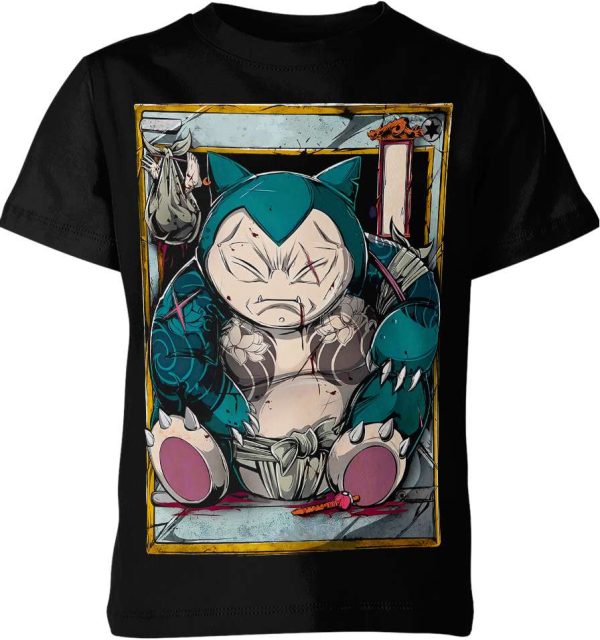 Snorlax From Pokemon Shirt Jezsport.com