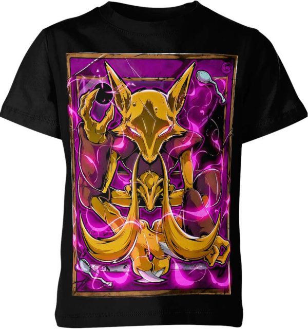 Alakazam From Pokemon Shirt Jezsport.com