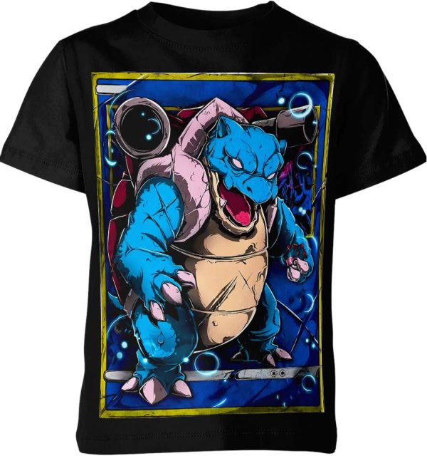 Blastoise From Pokemon Shirt Jezsport.com