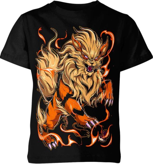 Arcanine From Pokemon Shirt Jezsport.com