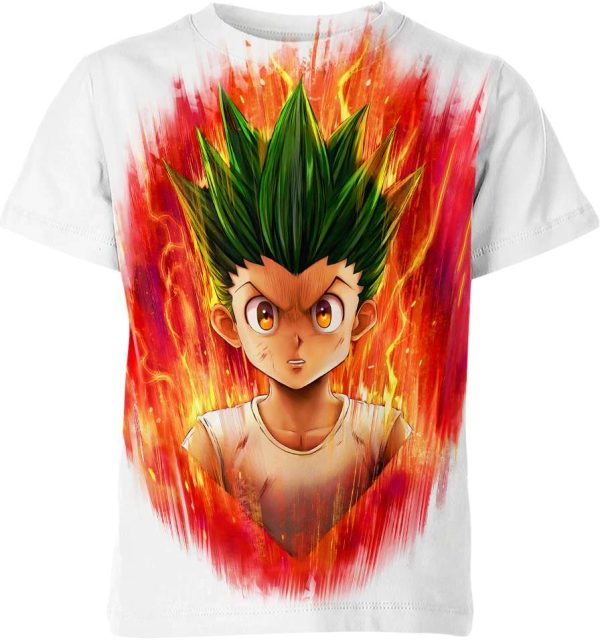 Gon Freecss From Hunter X Hunter Shirt Jezsport.com