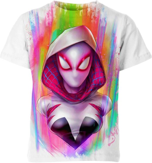 Spider Gwen In Spider Man Universe Shirt Jezsport.com