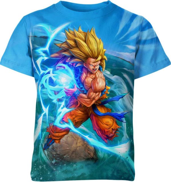 Son Goku From Dragon Ball Z Shirt Jezsport.com