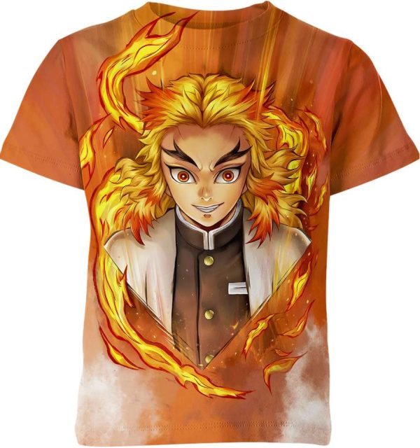 Kyojuro Rengoku From Demon Slayer Shirt Jezsport.com