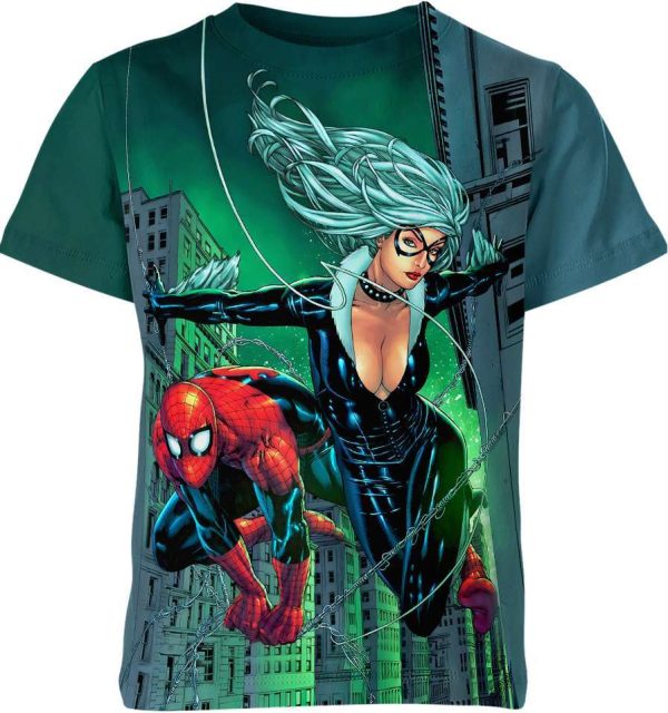 Spider Man X Black Cat Shirt Jezsport.com