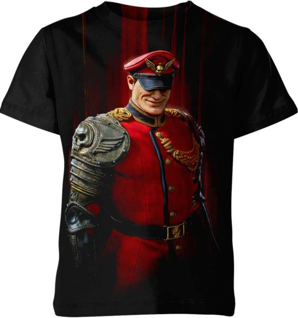 M. Bison From Street Fighter Shirt Jezsport.com