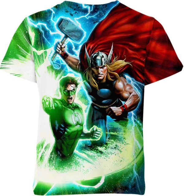 Green Lantern X Thor Shirt Jezsport.com