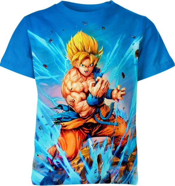 Son Goku From Dragon Ball Z Shirt Jezsport.com