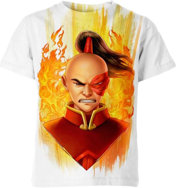 Zuko From Avatar The Last Airbender Shirt Jezsport.com